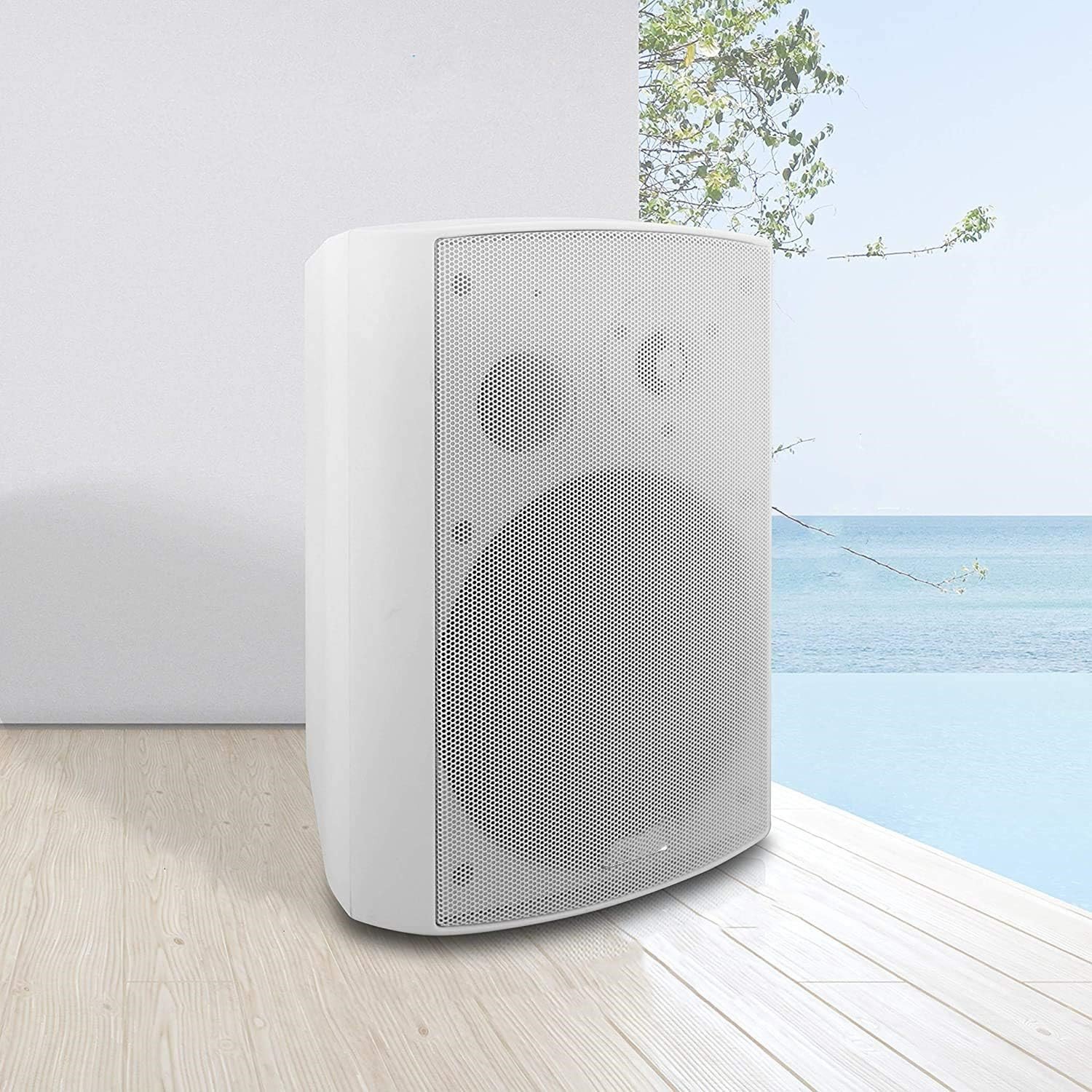 Wall Mount Waterproof Speaker System for Indoor or Outdoor Wireless Bluetooth Surround Sound System - Image 2